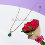 Accesorio en Acero Inoxidable y flores