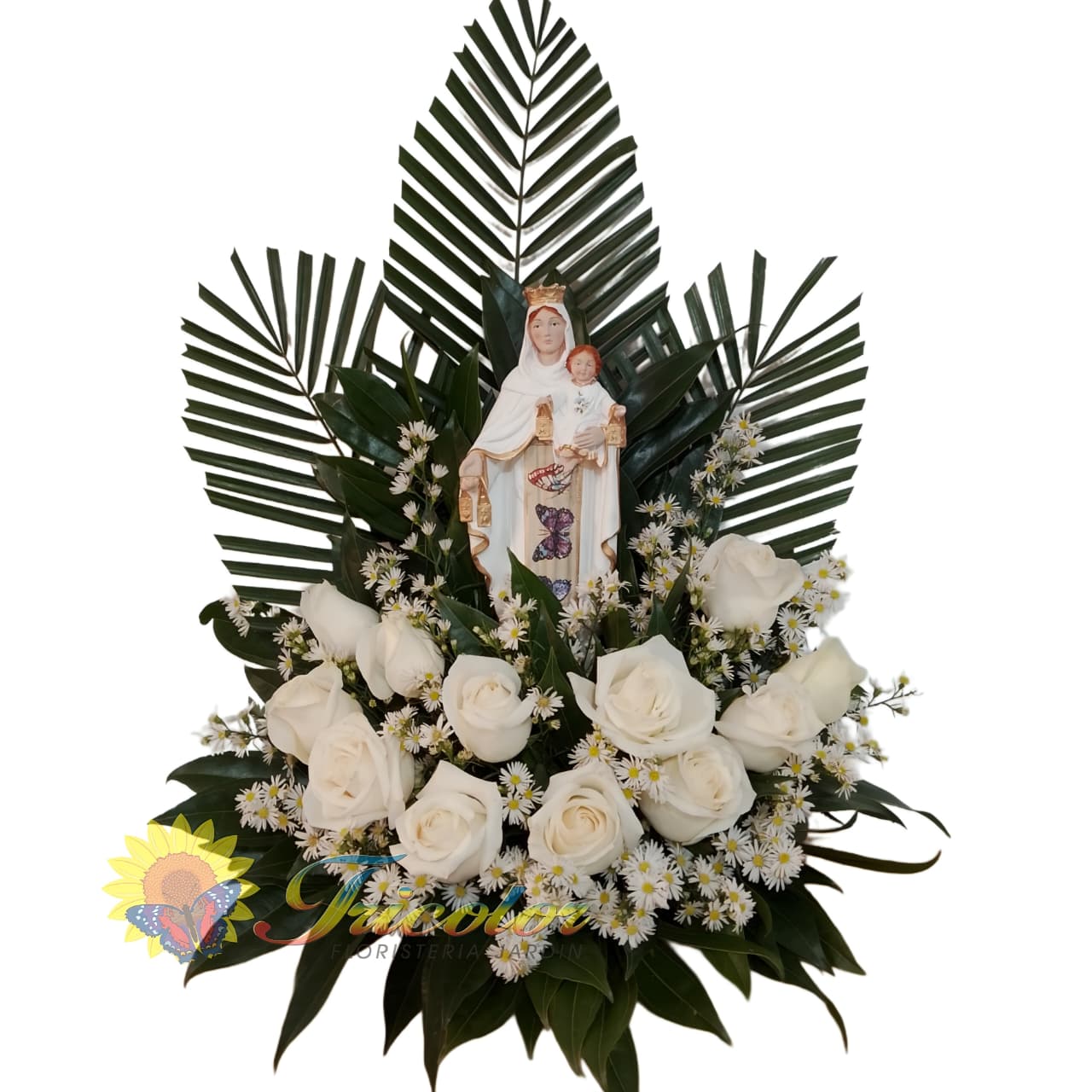 Virgen en Rosas