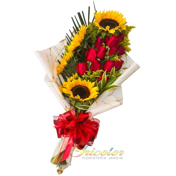 Ramillete R-9 Más 12 Rosas